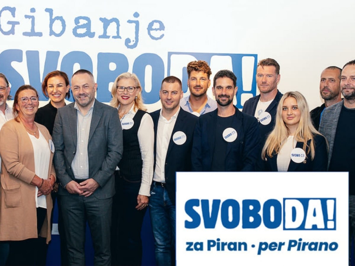 SVOBODA ZA OBČINO PIRAN Predstavljajo se kandidati za občinske svetnike