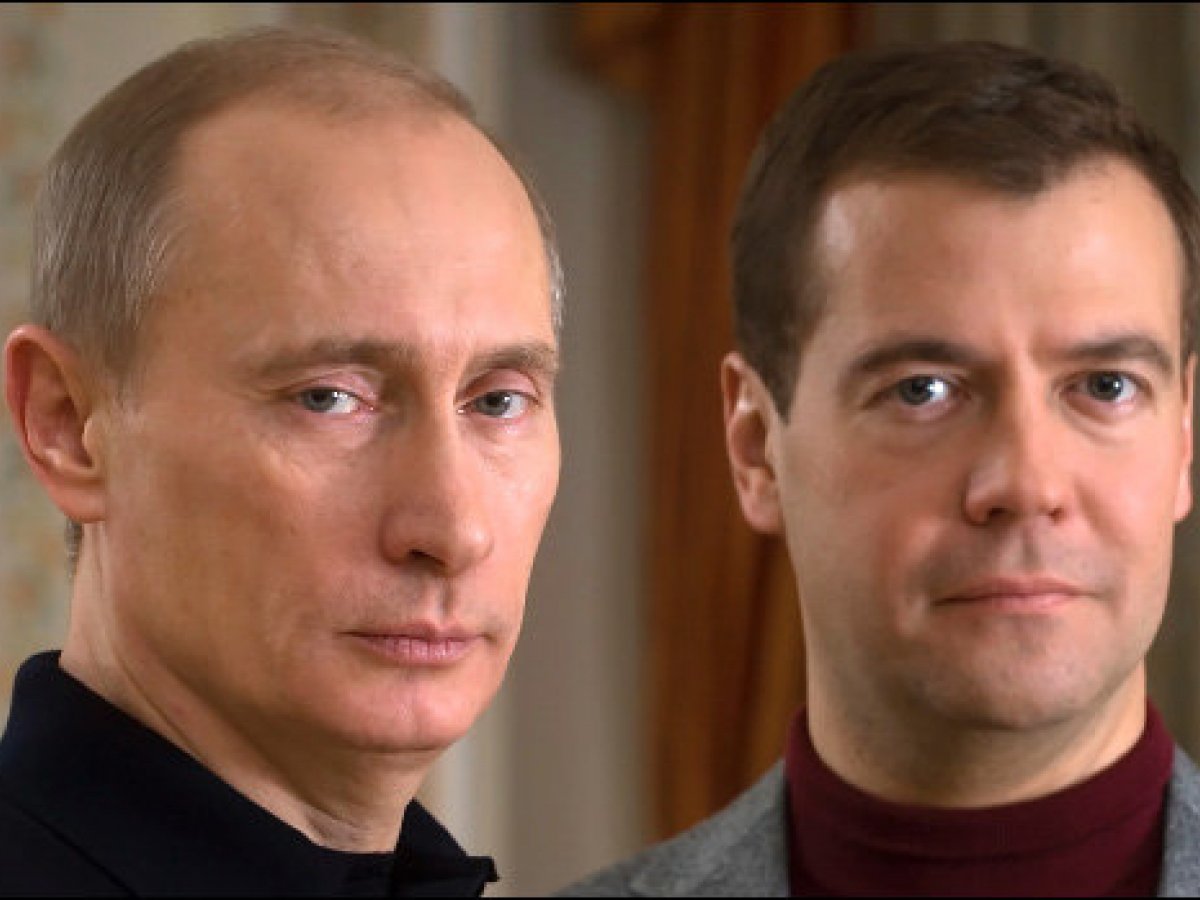 В России две беды Путин и Медведев
